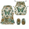 thumbnail image 2 of Xixirimido Gaming Chair Covers Slipcovers, 4-Piece Stretchable Elastic Computer Reclining Gaming Chair Seat Cover with Armrest Covers, Boho Style Mandala Butterfly, 2 of 8