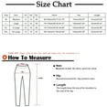 thumbnail image 3 of up to 60% off Gifts Usmixi Womens Casual Cropped Pants Summer Elastic Waist Loose Straight Half Trousers Soft Cotton Linen Solid Leisure Wear Pants with Pocket Yellow l, 3 of 4
