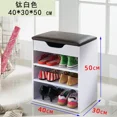 thumbnail image 1 of Banco moderno de nogal con función de almacenamiento y sentado, Ideal para cambio de zapatos de pasillo de entrada, 1 of 4
