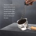 thumbnail image 4 of Moyic Distribuidor de agujas de café con mango de maciza de 51, 53 y 58MM, herramienta niveladora de café, dispensador de polvo, herramientas Juegos de servir café y té Negro Moyic HA006035-01B, 4 of 6