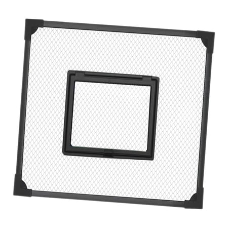 Anti Jump Guard Netting Fish Aquarium Screen Turtle Tank Net Magnetic 5mm Mesh Feeding Window for Reptiles