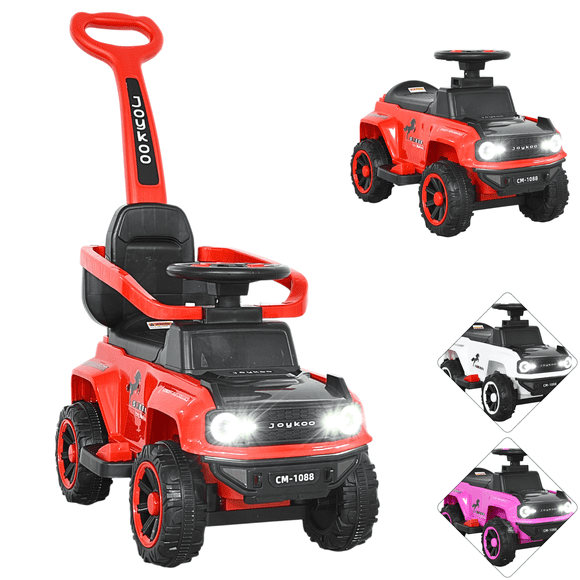 Montable Eléctrico Infantil  JOYKOO 6V 2+ Años Soporta 25 kg Rojo