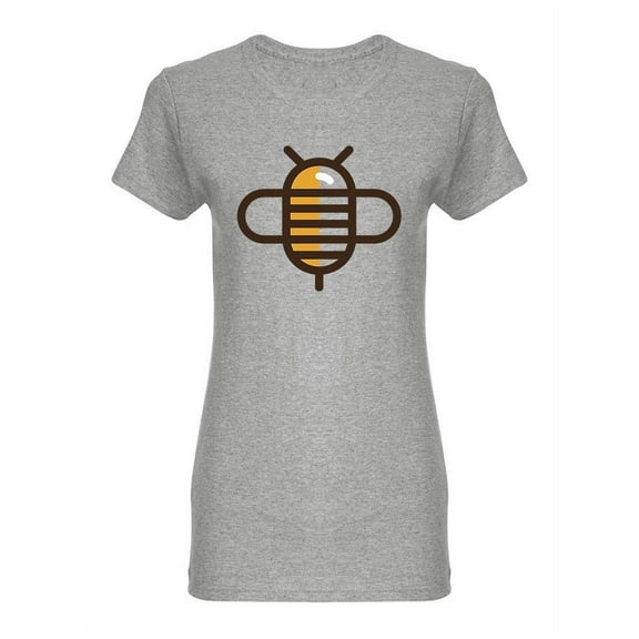 Geometric Style Bee T-Shirt Women -Image by Shutterstock, Female x-Large