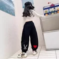 thumbnail image 4 of Pantalones de chándal de otoño para niños con estilo, nueva colección 2024, ropa de calle de moda para niñas y niños, 4 of 5