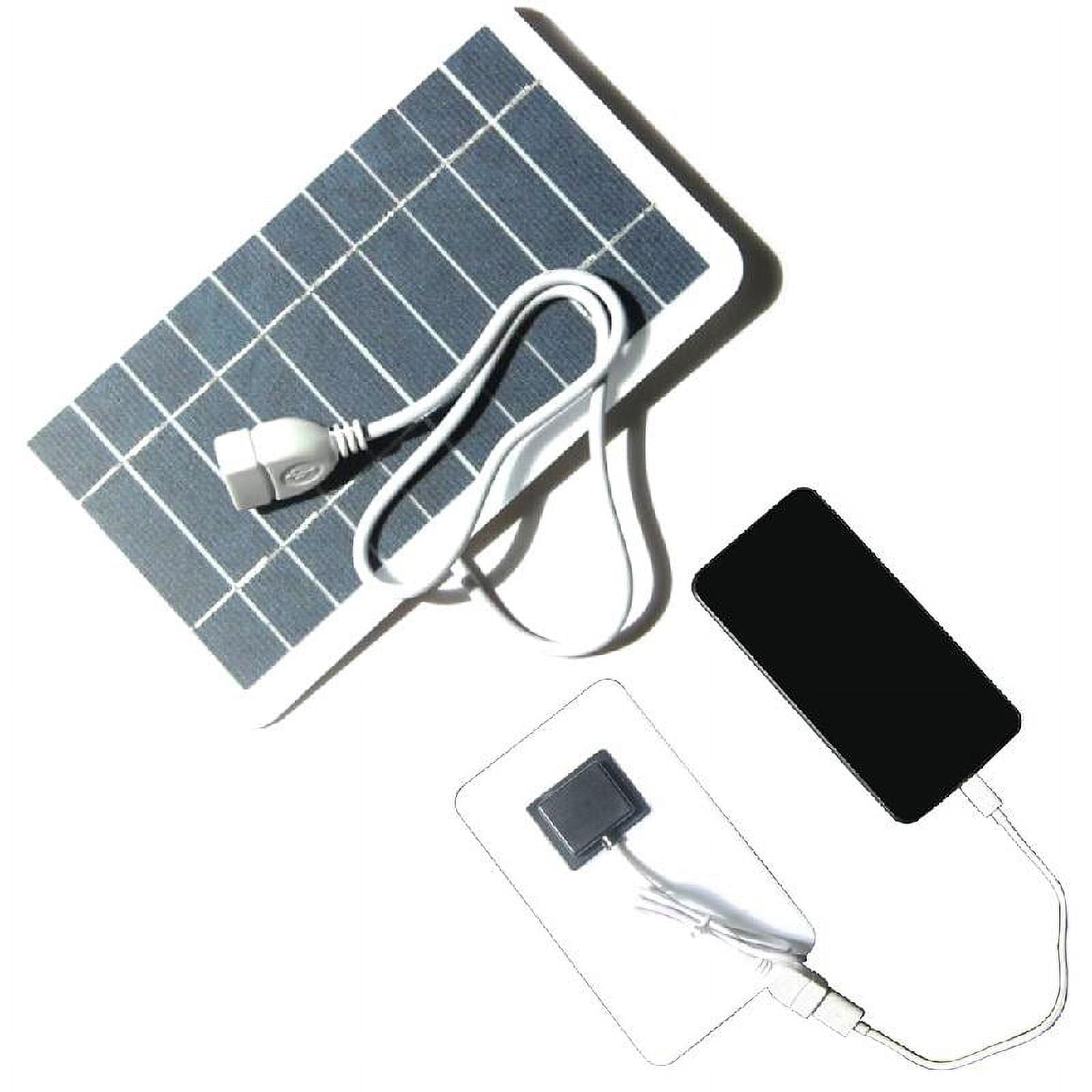 OOKWE Outdoor 2W 5V Portable Solar Charger Panel Climbing Fast Charger Polysilicon Tablet Solar Generator Solar Battery