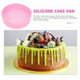 thumbnail image 4 of Moule à Gâteau Rond en Silicone de 8 Pouces, Moule de Cuisson Sans BPA, Antiadhésif (Couleur Aléatoire), 4 of 8