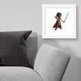 thumbnail image 4 of Gallery Pops Star Wars: Young Jedi Adventures - Master Zia Wall Art, White Framed Version, 12" x 12", 4 of 5