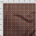 thumbnail image 2 of oneOone Cotton Poplin Fabric Geometric Ikat Printed Fabric 1 Yard 42 Inch Wide, 2 of 4