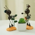 thumbnail image 4 of Figura de hormiga, estatua, adorno, escultura, modelo, decoración para el hogar, dormitorio, escritorio Verter agua, 4 of 9