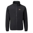 thumbnail image 2 of Men's Cutter & Buck Black Norfolk Tides Big & Tall Charter Eco Knit Recycled Full-Zip Jacket, 2 of 3