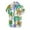 #01 Yellow, variant on Mens Shirts Plus Size S-5XL Fashion Print Hawaiian Shirt for Men Turndown Collar Button Down Shirt Short Sleeve Oversized Beach Vacation Casual Shirts with Chest Pocket