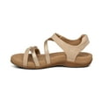 thumbnail image 4 of Aetrex Women's Jess Adjustable Quarter Strap Memory Foam Sandals for Women, 4 of 5