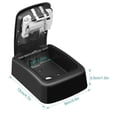 thumbnail image 4 of Caja de Almacenamiento de Llaves RabbitStorm Negro Rueda de Código de 4 Dígitos Impermeable para el, 4 of 8