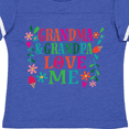 thumbnail image 4 of Inktastic Grandma Grandpa Love Me Girls Girls Toddler T-Shirt, 4 of 5
