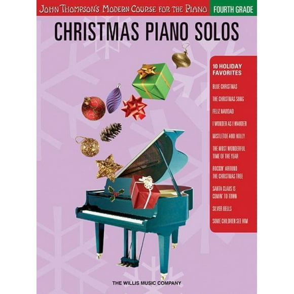 Music Thompson Cours Moderne - Piano de Noël Solos 4