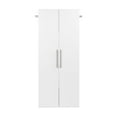 thumbnail image 2 of Prepac Large HangUps Storage Cabinet, White, 2 of 7