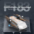 thumbnail image 4 of Mini Dron F183 4K profesional HD cámara Dual localización de flujo Ehuebsd óptico WiFi Fpv cuadricóptero plegable juguetes de helicóptero RC, 4 of 9