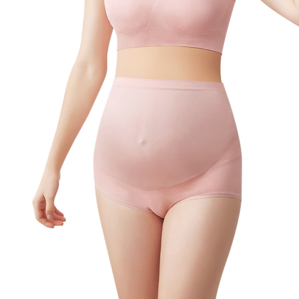 SUNNYBUY Women's Maternity High Waist Underwear Pregnancy Seamless Soft  Hipster Panties Over Bump : : Clothing, Shoes & Accessories