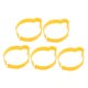 thumbnail image 5 of KALLORY 5Ud Soportes Para Rollo De Vinilo Con Clip De Sujeción Resistente Color Amarillo, 5 of 8
