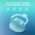 thumbnail image 3 of CYOUH Natural Saline Powder Packets for Sinus Wash and Nasal Irrigation, 100 Count+10 Reusable Silicone Pads Refills Accessories, 3 of 7