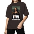 thumbnail image 2 of Mona Lisa TFW Cancel Plans Women's T-shirt, 2 of 3