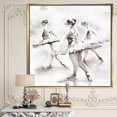 thumbnail image 3 of watercolors Ballerinas Dance I - French Country Framed Canvas, 3 of 3