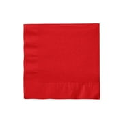 Creative Converting Classic Red 2-Ply Luncheon Napkins 50/Pack 661031B