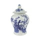 thumbnail image 4 of Jarrones decorativos de jengibre azul y blanco, florero tradicional multiusos Aves, 4 of 9