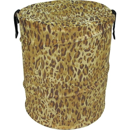 Cheetah Pattern Bongo Bag Pop-Up Hamper