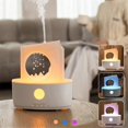 thumbnail image 4 of Rain Clouds Aroma Diffuser Raindrop Air Humidifier Humidificador de Aroma Night Light Desktop Ultrasonic Sprayer US Plug, 4 of 5