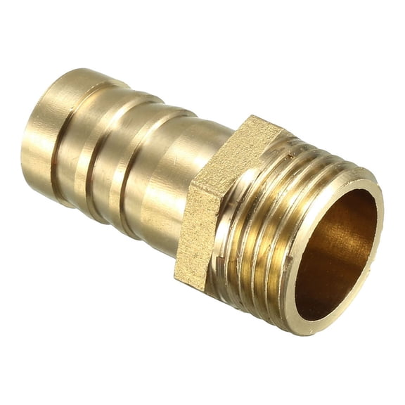 Brass Barb Hose Fitting Connector Adapter 16mm Barb x 1/2 BSP Male Pipe