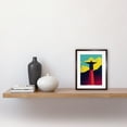 thumbnail image 2 of Christ the Redeemer Rio Brazil Pop Art Artwork Framed Wall Art Print 9X7 Inch, 2 of 5