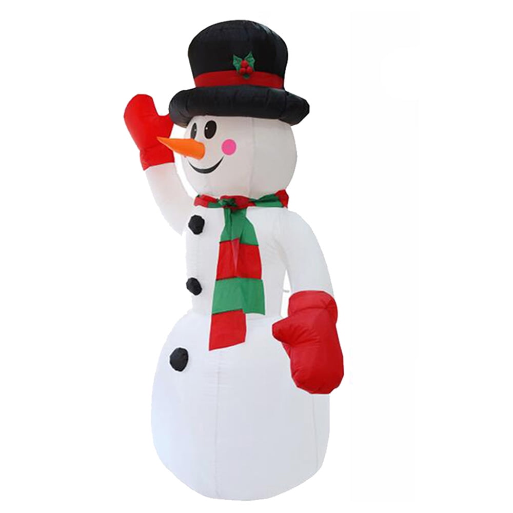 8FT Inflatable Snowman Indoor Outdoor Christmas Decorations