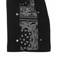 thumbnail image 4 of WRKEKC Casual Pants for Men Simple Button Print Drawstring Elastic Waist Straight Leg Pocket Pants for Modern Casual, 4 of 8
