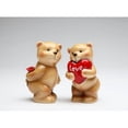 thumbnail image 3 of Ceramic Teddy Bear Salt and Pepper Shakers Valentines Day Gift, 3 of 3