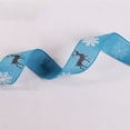 thumbnail image 1 of 10m Long Deer Snowflake Ribbon Home Printing Christmas Tree Decoration Ribbon, 1 of 2