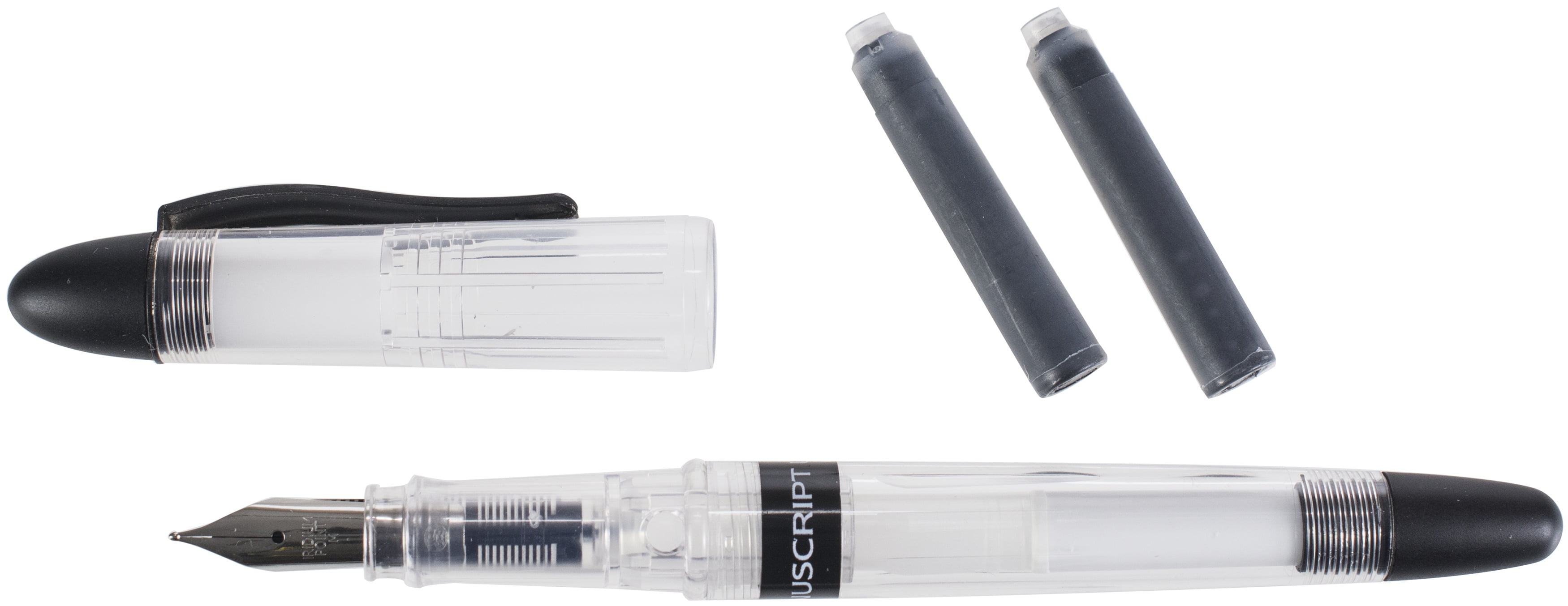 Manuscript Clarity Fountain Pen Black