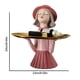 thumbnail image 2 of Almacenamiento De Estatua, Figurita De Resina Para Niña, Esculturas De Mesa, Soporte De Almacenamiento De Ornamento De Arte De Sala De Estar Para Llave, Joyería De Caramelo seitruly HA045137-01, 2 of 6