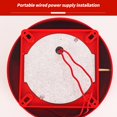 thumbnail image 3 of Industrial Metal Fire Alerts Bells 95dB Hearable Warning Waterproof Construction Suitable for Commercial Residential, 3 of 11