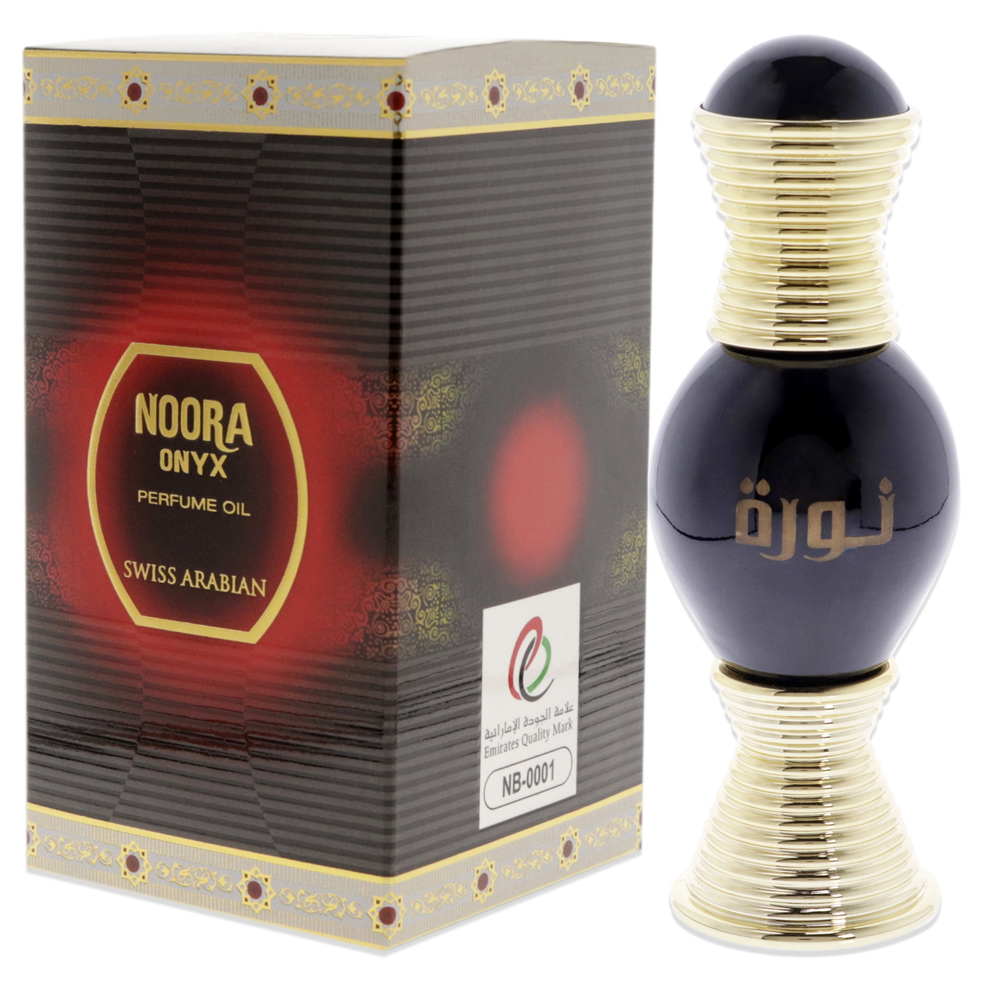 Noora Onyx by Swiss Arabian for Women 0.6 oz Parfum Oil