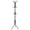 Black, variant on Coat Rack Free-Standing Metal Floor Hanger 12 Hooks for Jacket, Purse, Scarf Rack, Umbrella Tree Stand For Home Office, Black