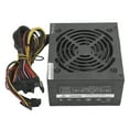 thumbnail image 1 of Alimentation PC 350W, Faible Consommation d'Énergie, 115/230V Réglable, Connecteur à Marque Claire, Conception à Double Anneau Magnétique Réaliste, 1 of 7