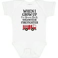 thumbnail image 3 of Inktastic Firefighter Volunteer Fireman Boys Baby Bodysuit, 3 of 5