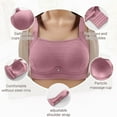 thumbnail image 5 of WRKEKC High Support Sports Bras for Women Plus Size Wireless Bra with Side Support and Full Coverage for Active Lifestyle, 5 of 8