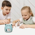 thumbnail image 5 of Fiudx Guarida para Hámster, Casa de Cerámica Fresca para Controlar La Temperatura, Nido Cálido y Acogedor para Todas Las Estaciones, Refugio de Baño Fácil de Limpiar, Ideal para Chinchillas y Mascota, 5 of 5