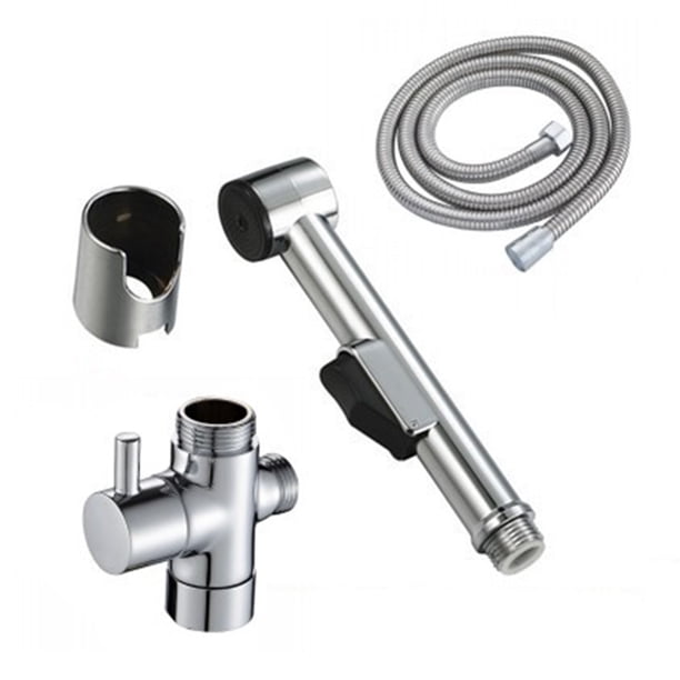 Ounissouiy Pulverizador de bidé para mujer, paño de baño de mano, grifo de , cabezal de ducha, mejora del hogar, pulverización de agua con Juegos de accesorios de baño Tipo 4