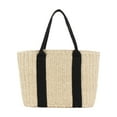 thumbnail image 1 of Bolsa de mano tejida a mano Yinane para playa de verano actividades al aire libre, 1 of 8