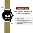 thumbnail image 5 of Uxcell Silicone Watch Band 16mm Soft Rubber Watch Strap with Stainless Steel Buckle for Men Women, Light Yellow, 5 of 7