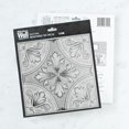thumbnail image 3 of Paquete De 24 Azulejos De Papel Tapiz De 8 X 8 "" Con Diseño De Flor Plateada Pintado De Blanco Para Protector Contra Salpicaduras De Cocina. Protector Contra Salpicaduras Apto Para Inquilinos Que Se, 3 of 5