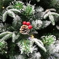 thumbnail image 4 of 6 Foot Super Full Frosted Pine Christmas Tree (6ft Unlit), 4 of 5